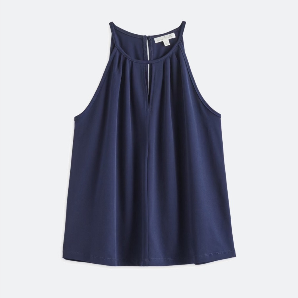 Nine Britton Deep Blue Tank Top